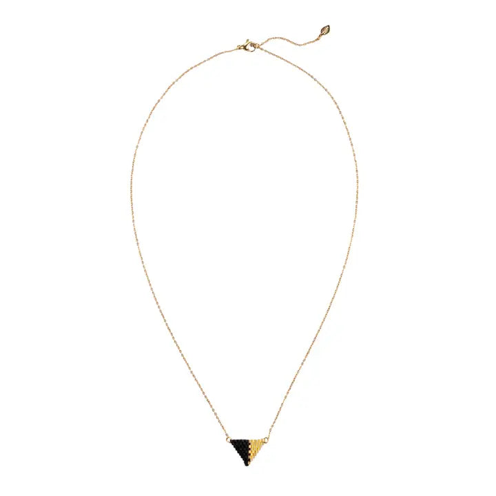 Be Light Handwoven Beaded Necklace