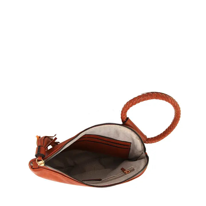 Braided Wristlet Clutch