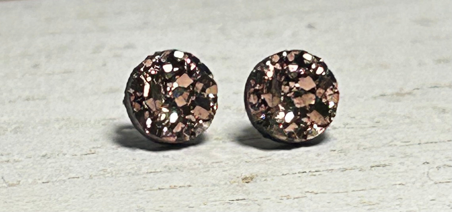 Rose Gold Studs