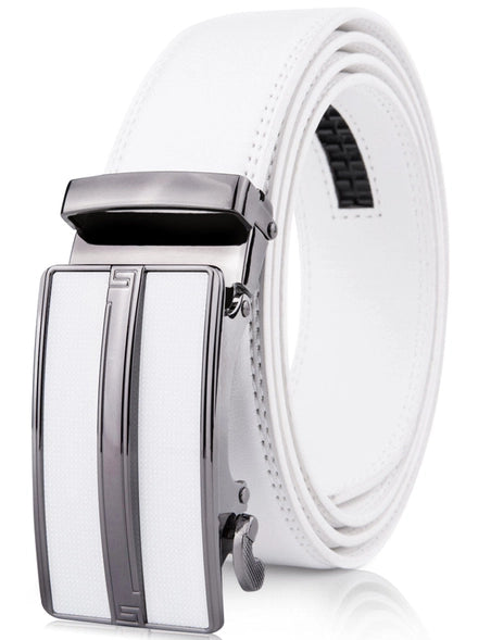 Men's Microfiber Ratchet Leather Belt
