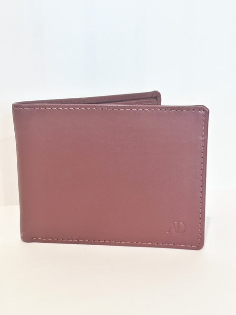 Slim Leather Bifold Wallet
