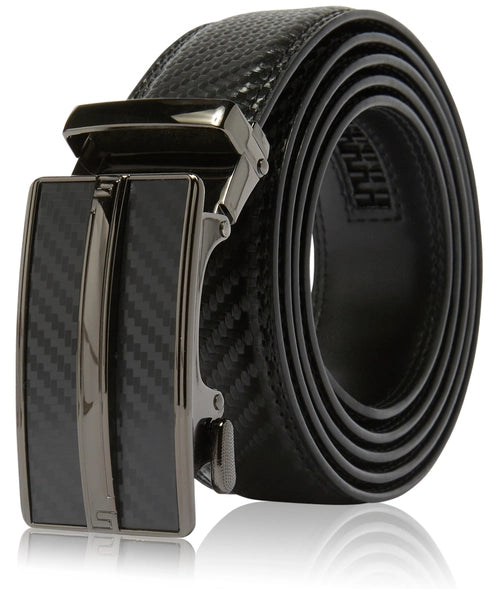 Men's Microfiber Ratchet Leather Belt