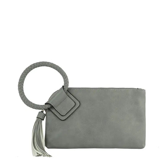 Braided Wristlet Clutch