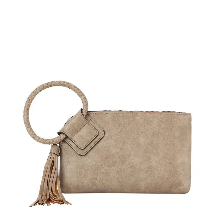 Braided Wristlet Clutch