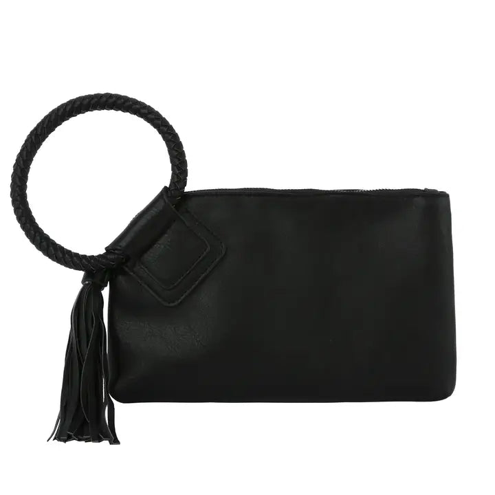 Braided Wristlet Clutch