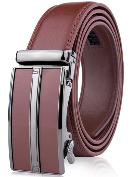 Men's Microfiber Ratchet Leather Belt