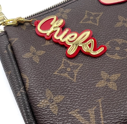 Chiefs Purse Charm