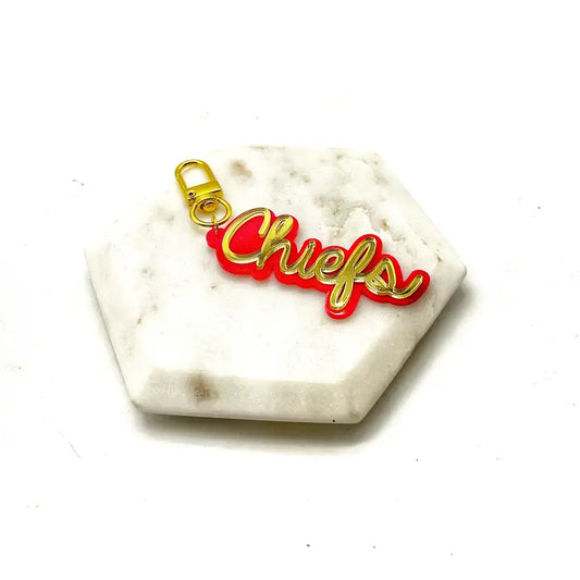 Chiefs Purse Charm