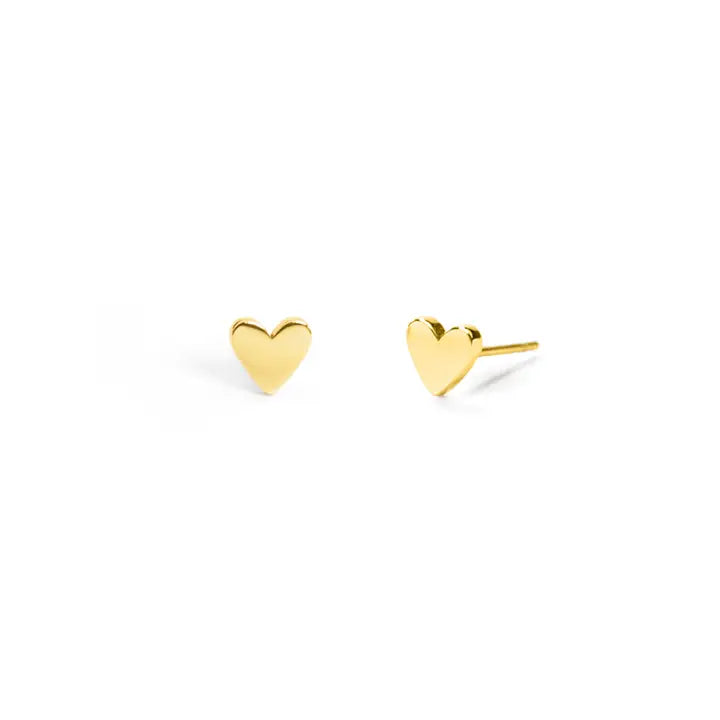 Heart Stud Earrings