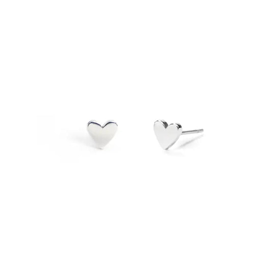 Heart Stud Earrings
