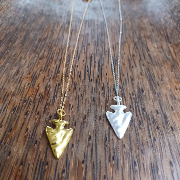 Dainty Arrowhead Necklace