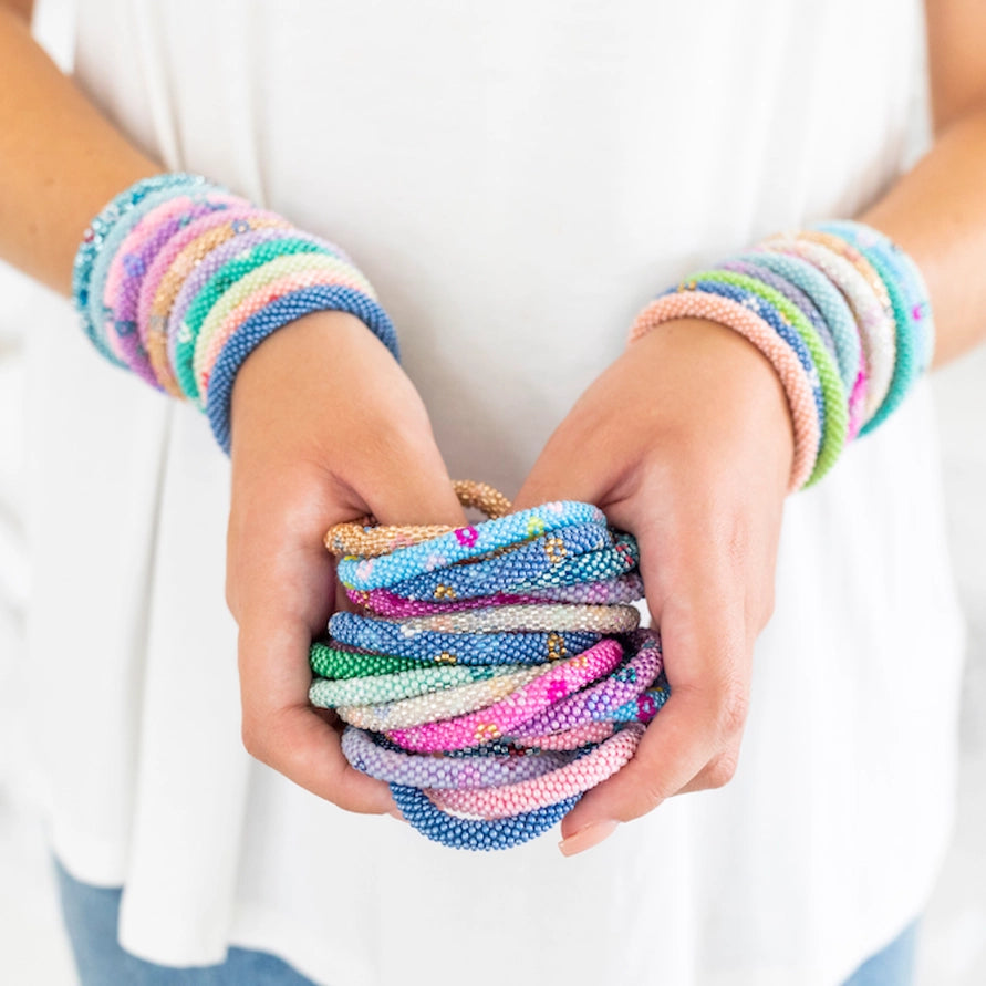 Flower Power Roll On Bracelet