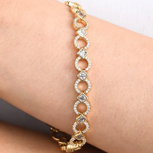 Gilded Halo Bracelet