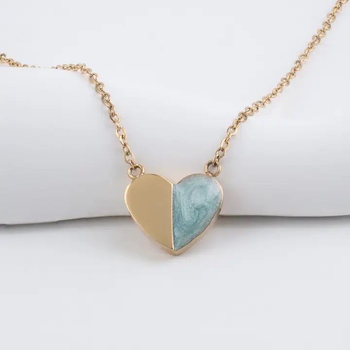 Give Hope Necklace in Mint