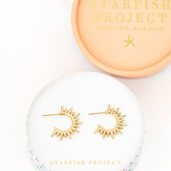 Glow Up Earrings-The Starfish Project