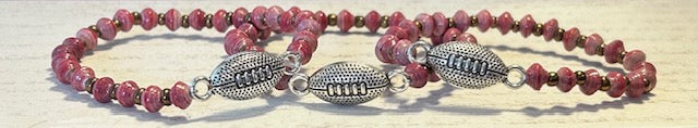 Game Day Paper Bracelet