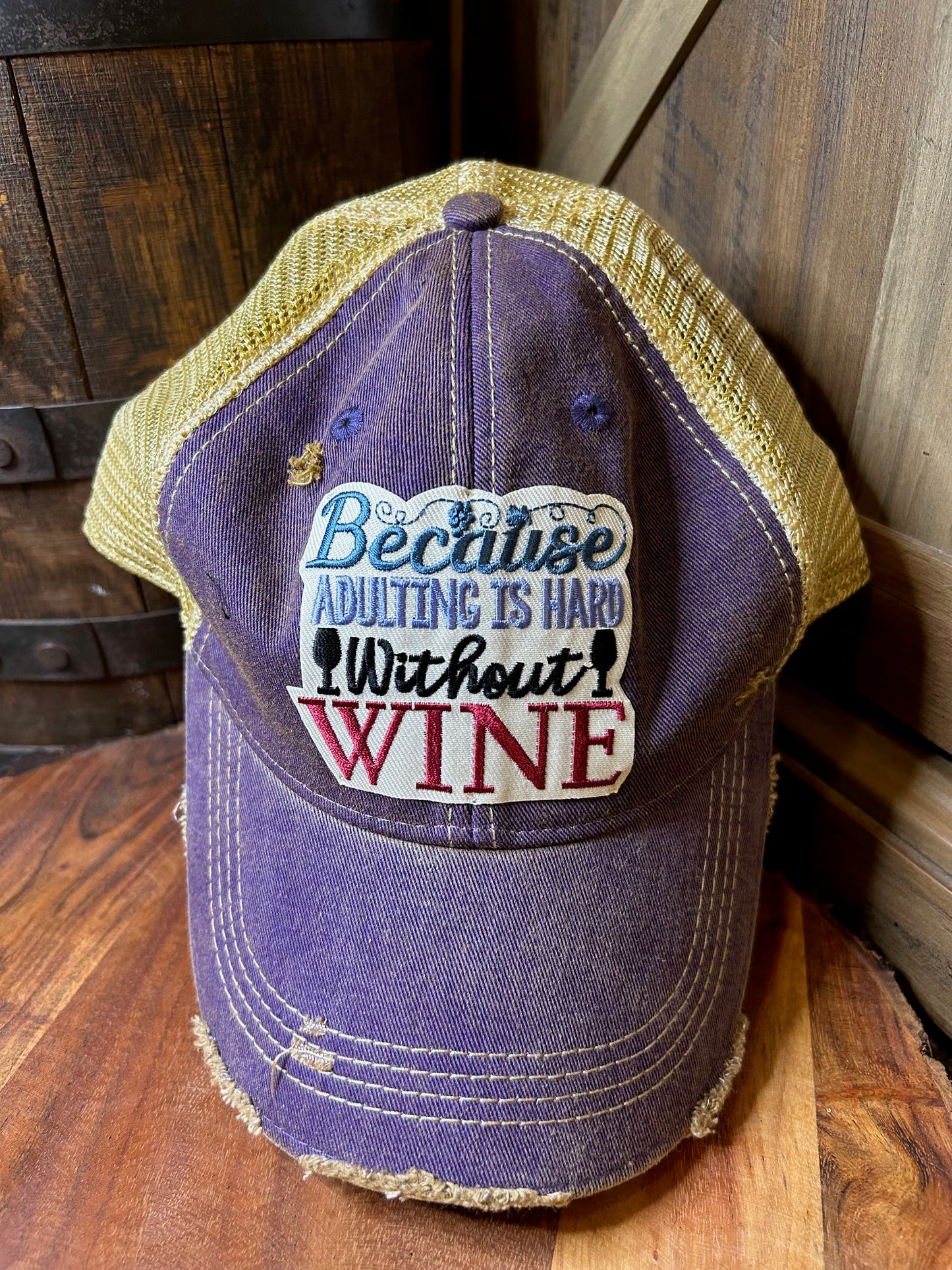 Distressed Snarky Hats