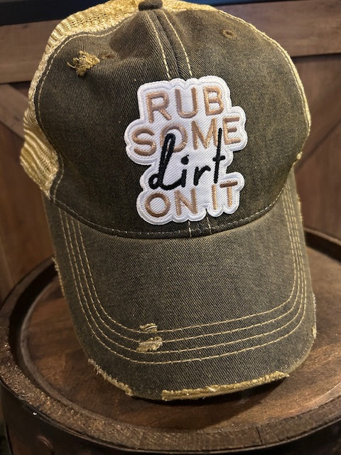 Distressed Snarky Hats