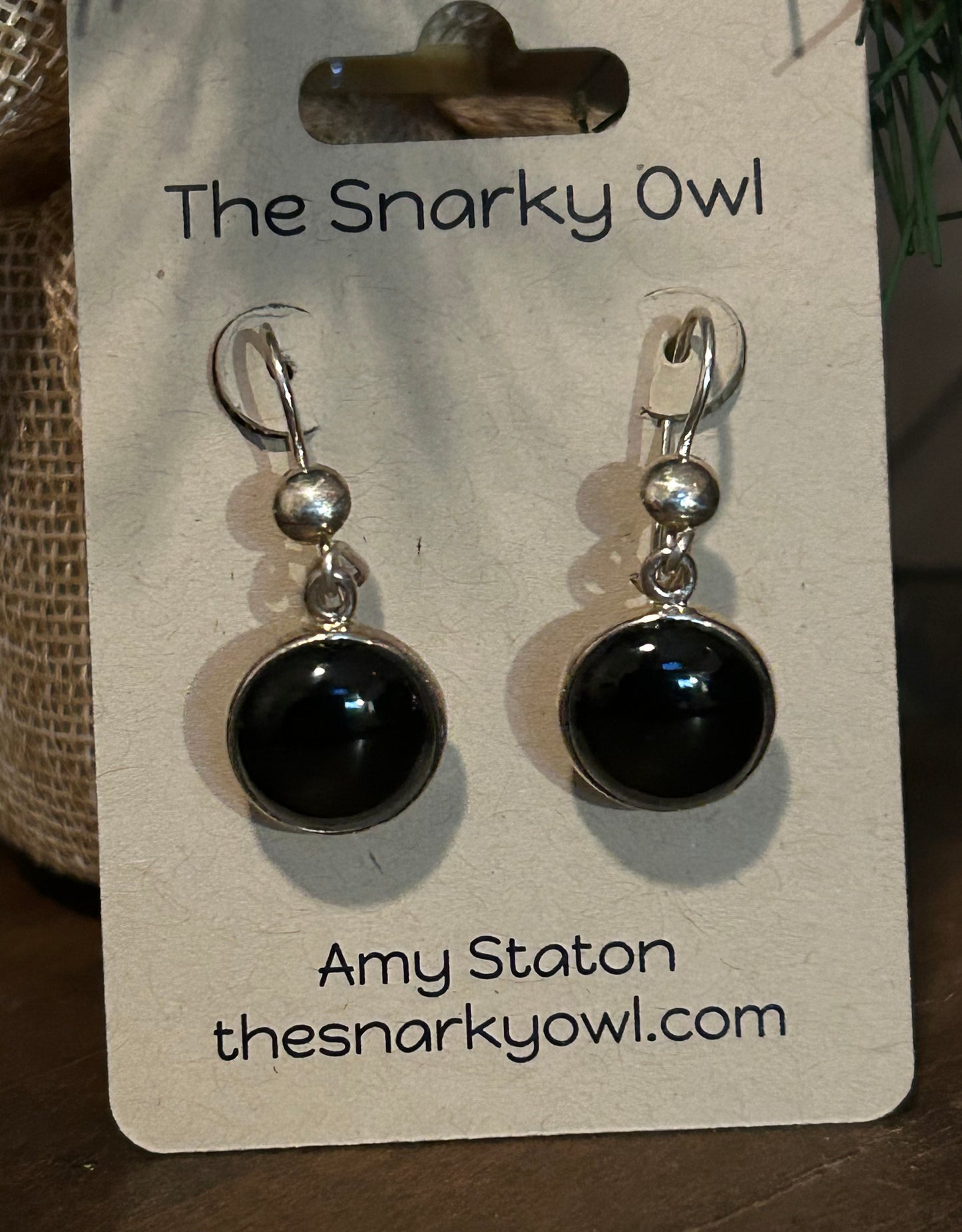 Jade Drop Earrings