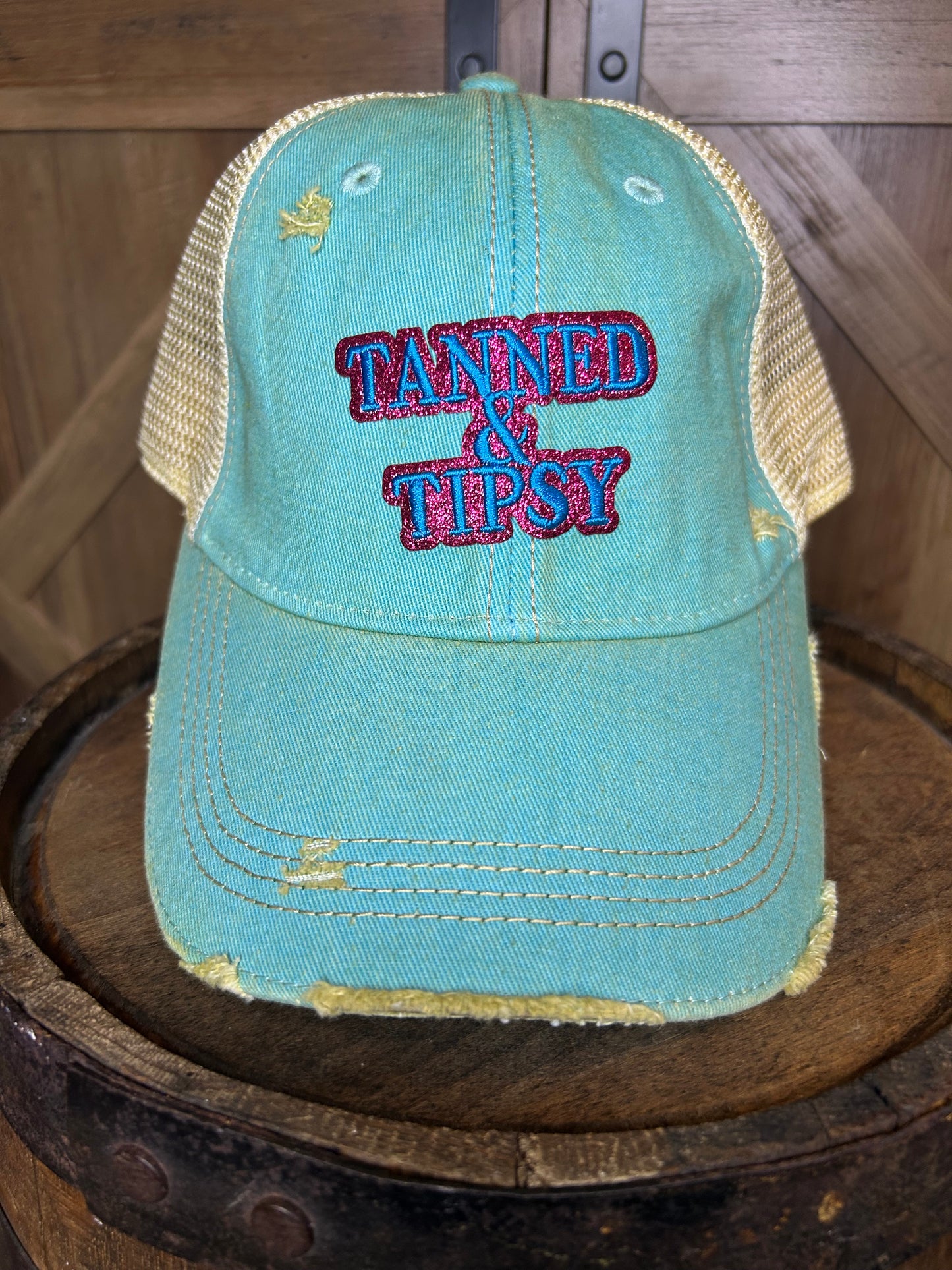 Distressed Snarky Hats