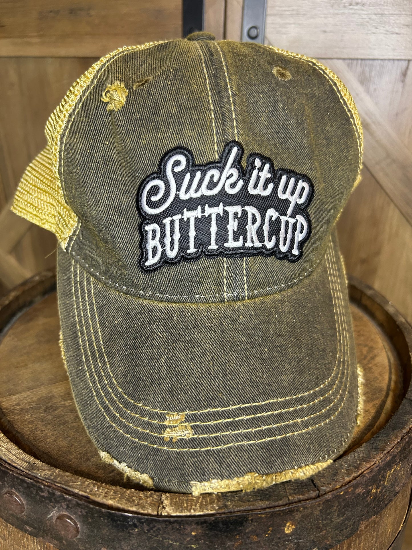 Distressed Snarky Hats