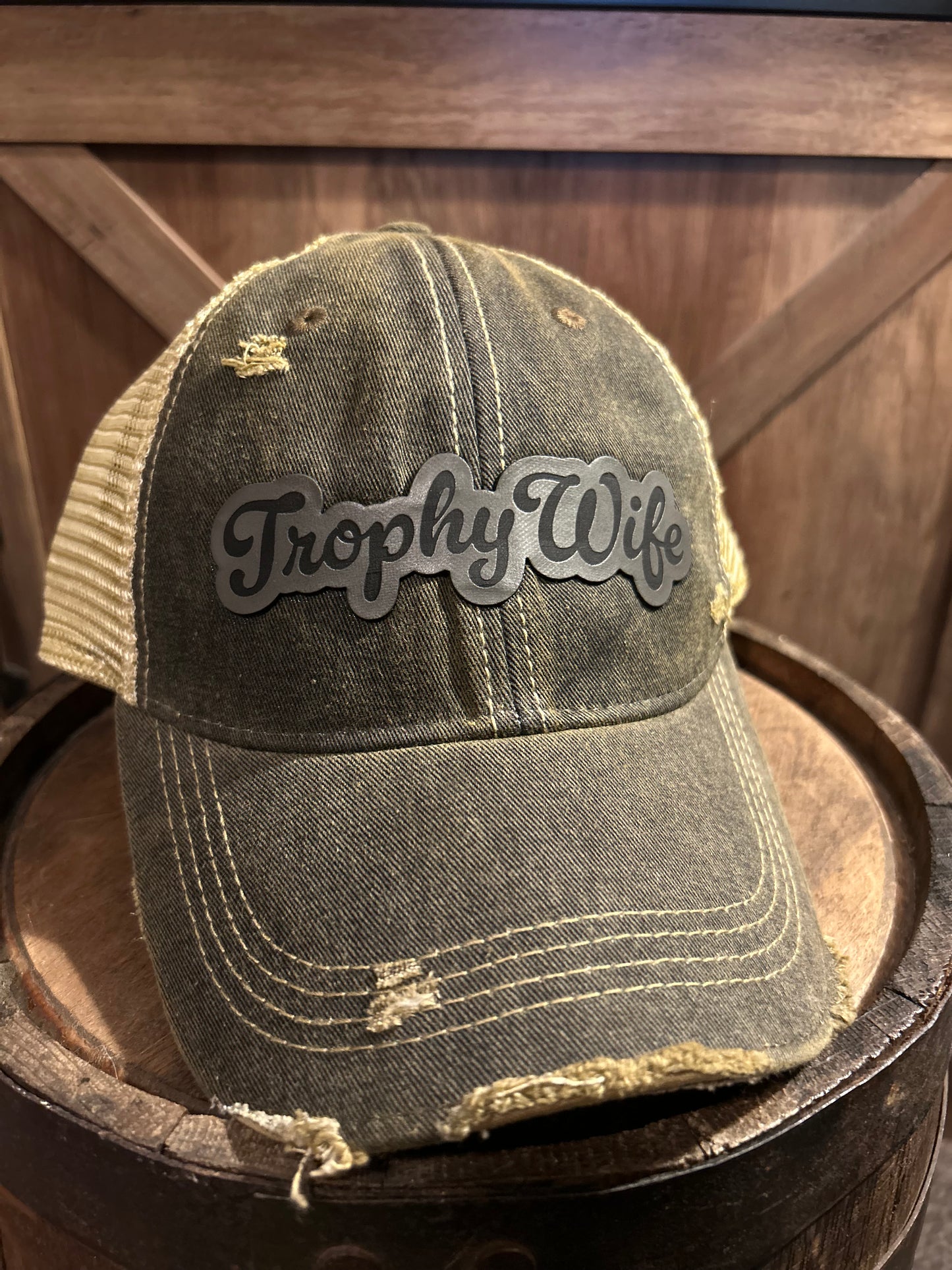 Distressed Snarky Hats