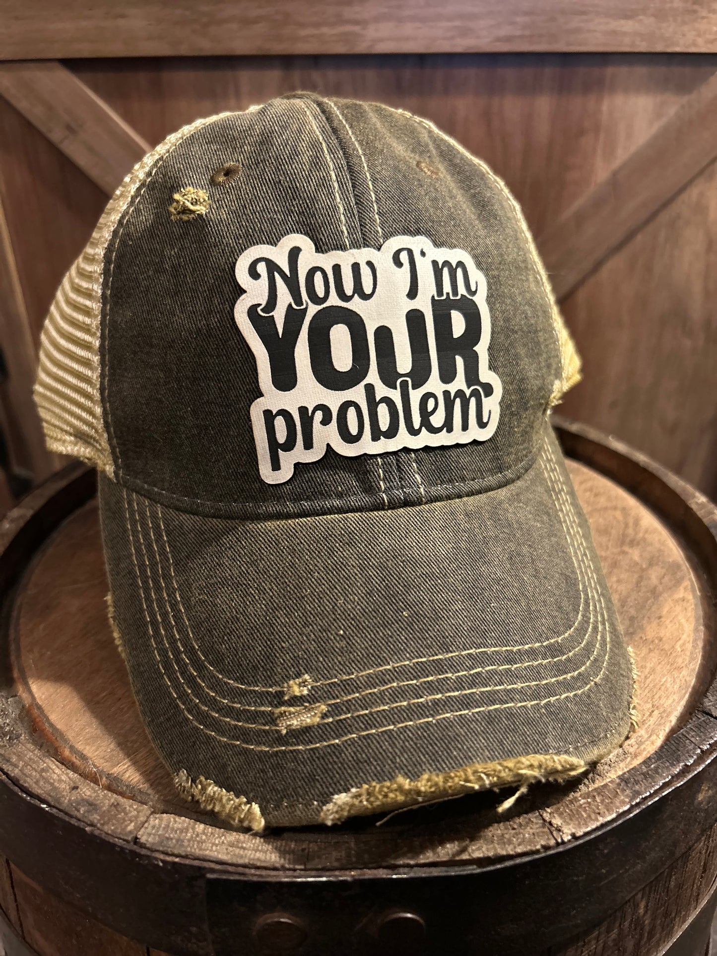 Distressed Snarky Hats