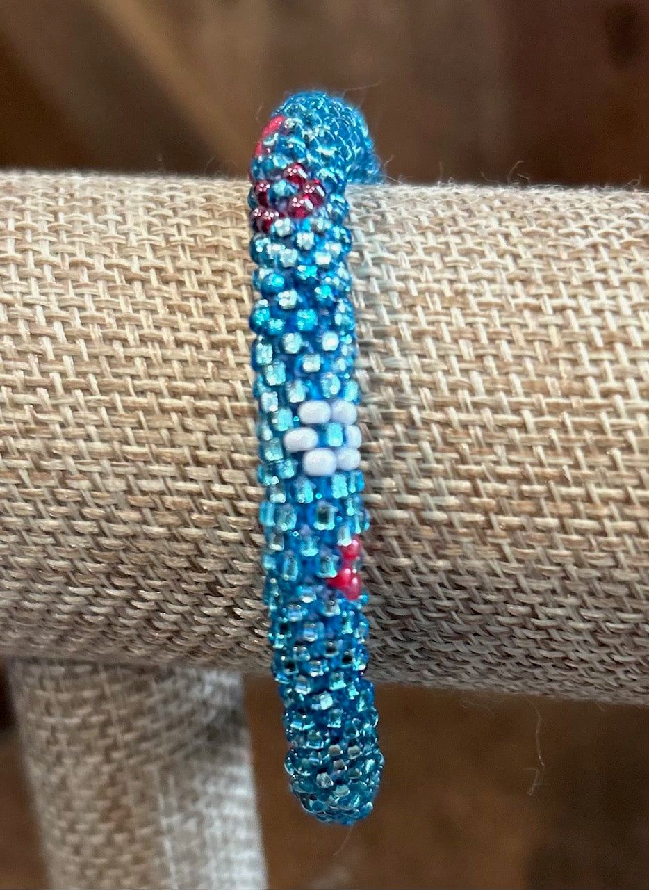 Flower Power Roll On Bracelet