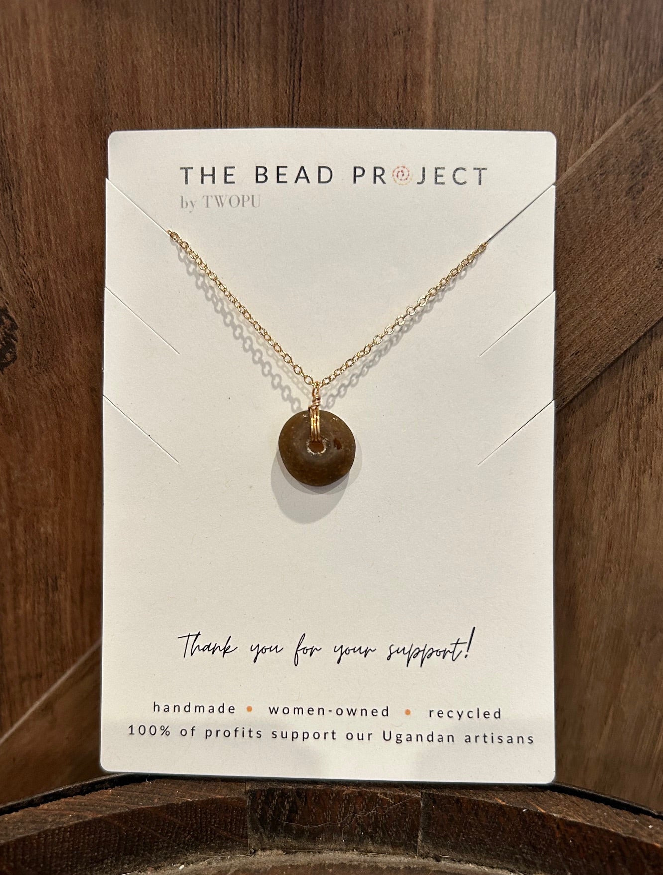 Recycled Glass Pendant