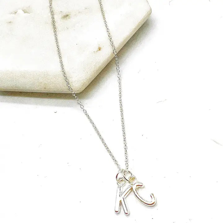KC Initial Necklace