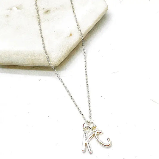 KC Initial Necklace