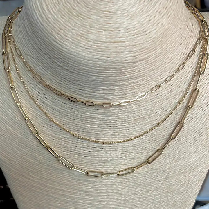 Mini Bead Chain Necklace