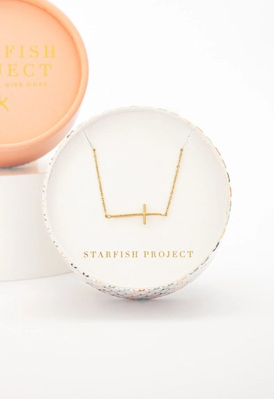 Radiant Sideways Cross-Starfish Project