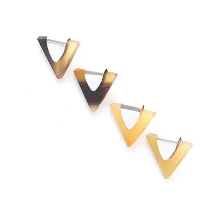 Triangle Horn Studs