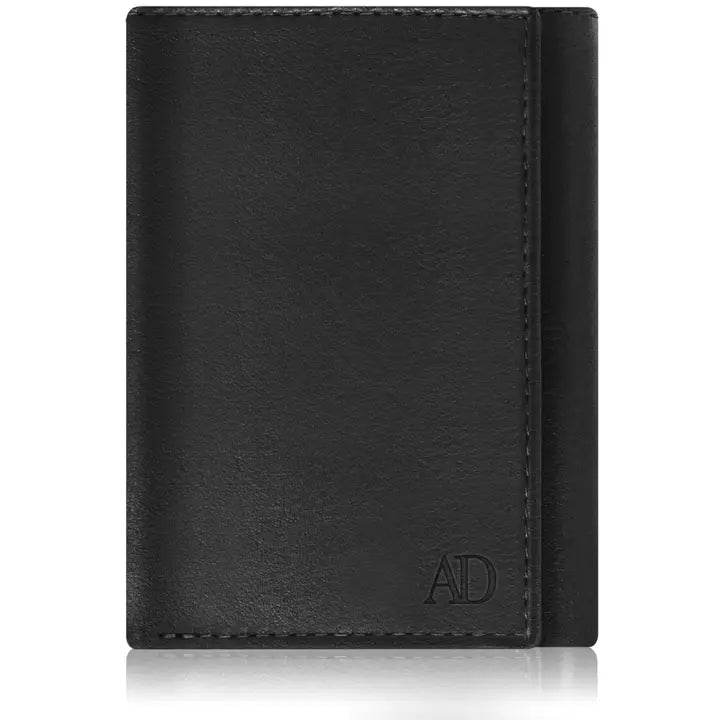 Genuine Leather Trifold Wallet
