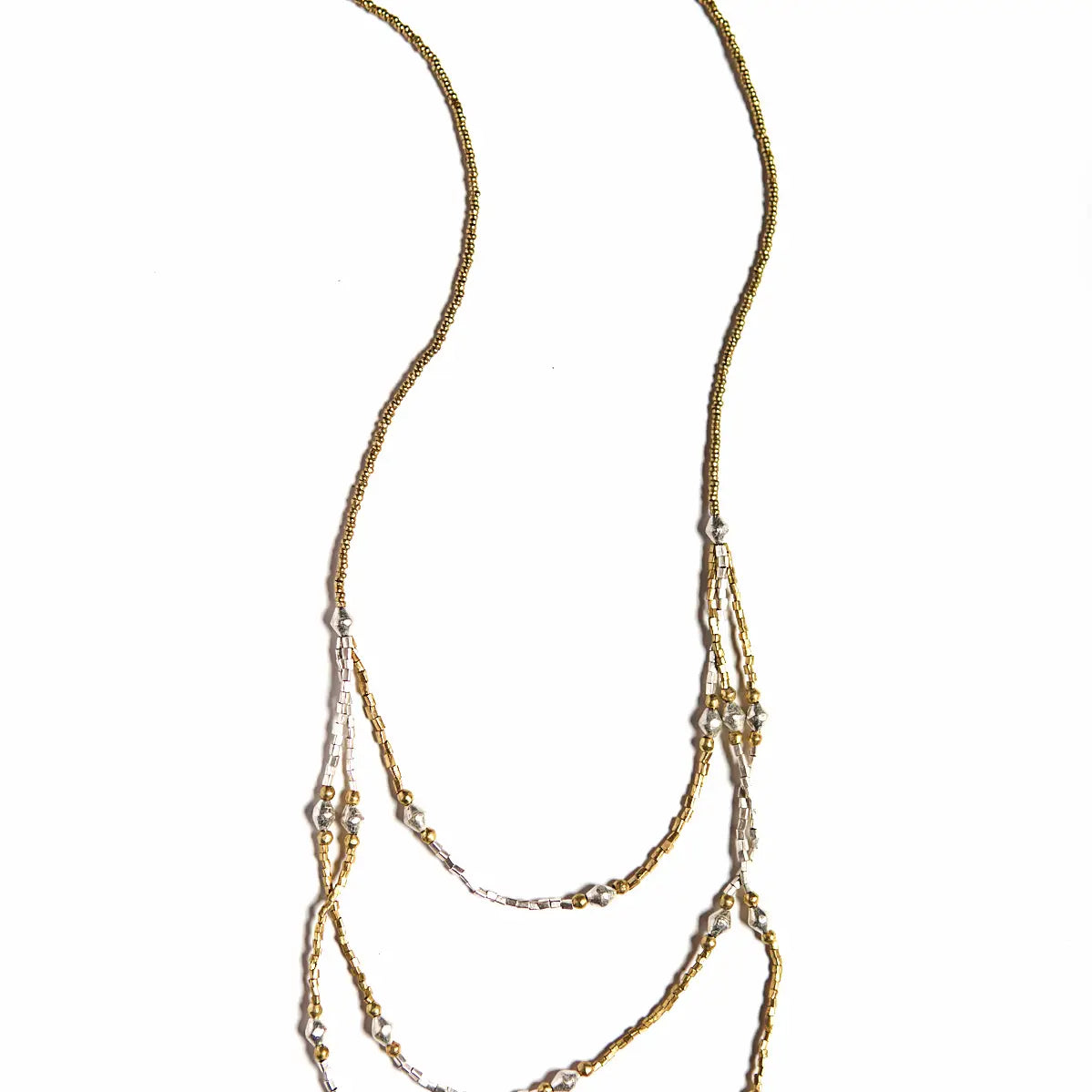 Two Tone Artillery Necklace